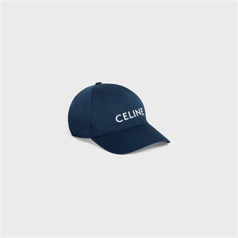 celine cap blue|Celine cap black.